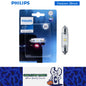 1 x Philips 38mm LED Festoon C5W 12V 6000K White Ultinon Philips 38mm Festoon