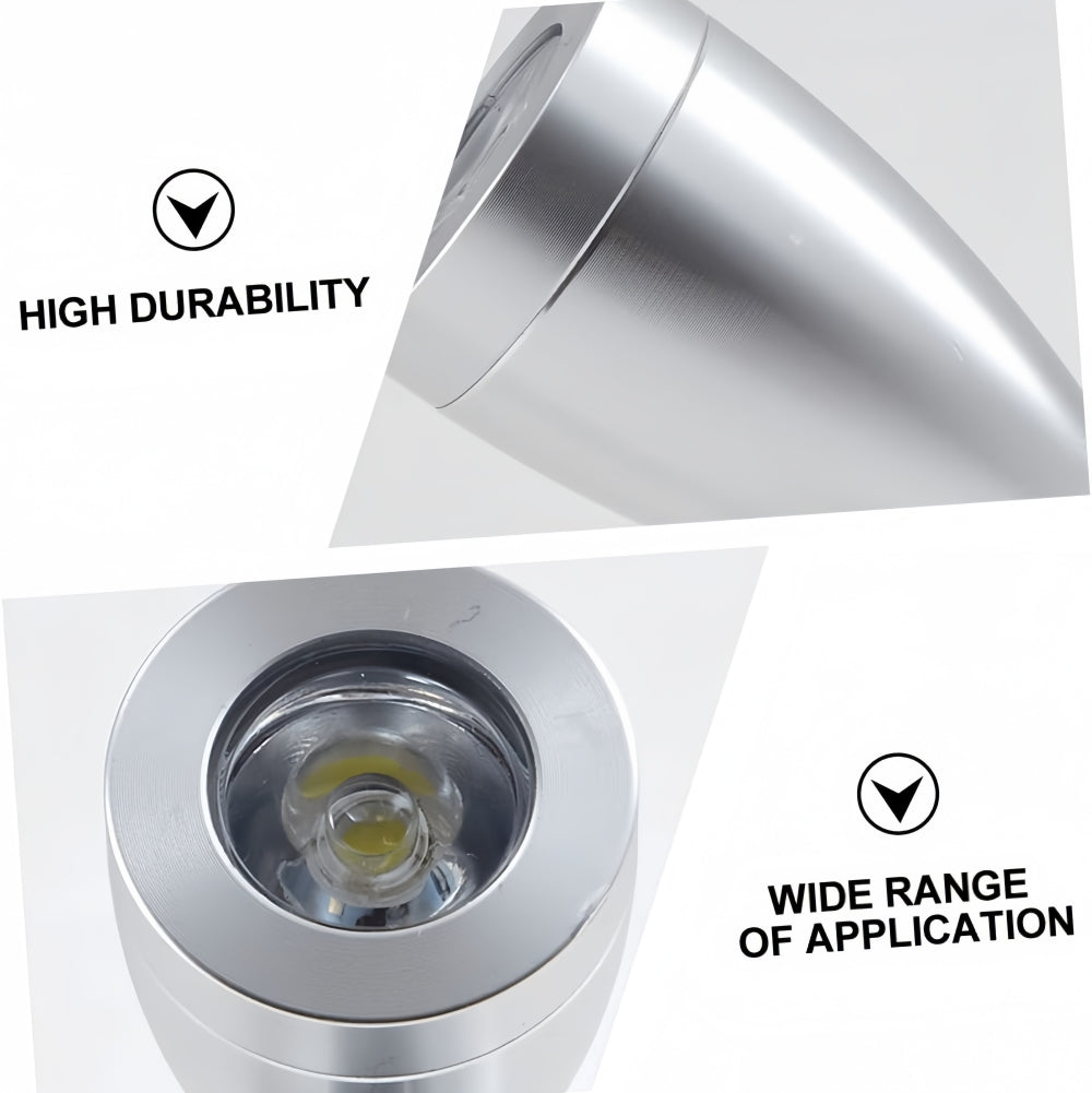 1 x 12V LED Bedside Reading Lights Warm White with Switch RV Camper Boat Lamp