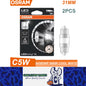 2 x OSRAM C5W LED Festoon 31mm 12V 6000K White LEDriving SL Osram 31mm Festoon