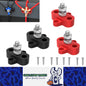 2 Pairs M8 Terminal Block Studs 12-48V 250A Junction Power Distribution Block