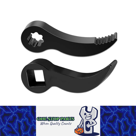 2 x Pry Bar Wrench Crowbar Adapter Fit 12.7mm Ratchet Half Shaft Axle Car Repair