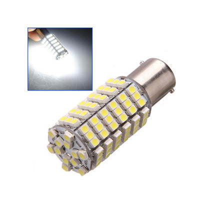 BA15D 12V 120 SMD COOL WHITE 1020 LUMENS CARAVAN CAR BIKE BOAT LED GLOBE