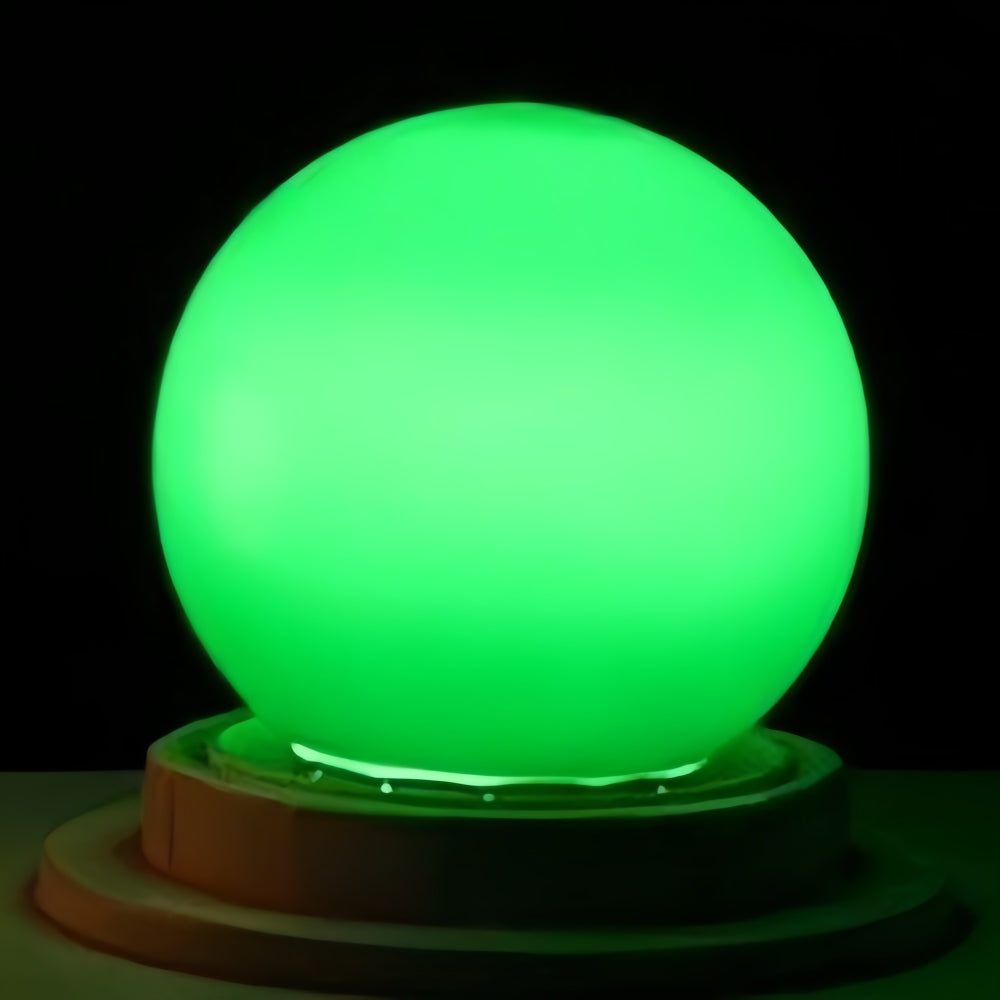 Green 24V E27 1W LED Bubble Globe Frosted Green Lens LED Bulb ideal for sign