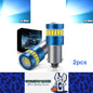 2pcs BA9S Ice Blue 12V 19SMD Canbus Super Bright T4W LED Bulbs BA9S LED Globes