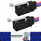 2 x Micro Limit Switch with Roller Lever 5A 30V SPDT 3 Pin PreWired Micro Switch