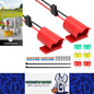 2 x Power Wheel Battery Adapter for Milwaukee M12 Battery Converter 12V Adapter