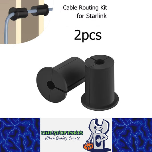 2 x Starlink Cable Routing Kit Starlink Cable Grommet Wall Pass Through Grommet