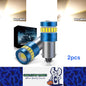 2pcs BAY9S Warm White 12V 19SMD Canbus Super Bright LED Bulbs BAY9S LED Globes