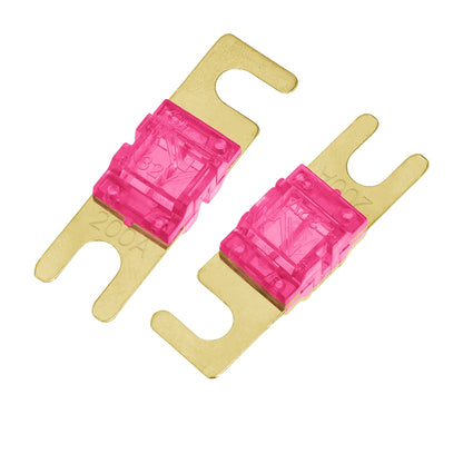 5 x 200A AFS Mini ANL Fuses 32V 200 Amp fuses Car Truck Boat Stereo Audio Fuses