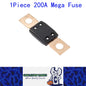 1 x 200A Mega Fuse ANM 200Amp Fuse 68mmx16mm (Hole centres 51mm) 1pc