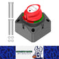 200A Battery Disconnect Switch 3 Position 1-2-Both-Off 12-48V RV Car Boat Marine