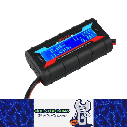 200A Inline Digital Meter Watt Voltage Amp Meter Power Analyzer Monitor