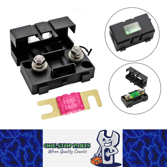 AFS Mini ANL Inline Fuse Holder with Bolt On 20-200 Amp Fuse Supplied holder