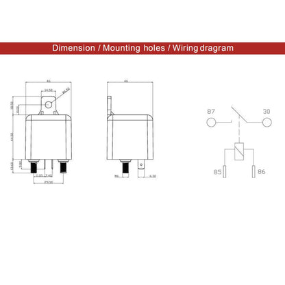 12v 200Amp Relay for Dual Battery set up, Winch, Caravan 4wd Auxilary Battery