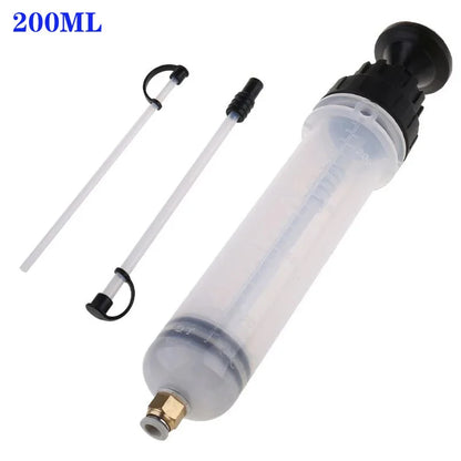 200ml Car Oil Fluid Extractor Pump Manual Brake Fluid Syringe Extractor Pump