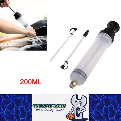 200ml Car Oil Fluid Extractor Pump Manual Brake Fluid Syringe Extractor Pump