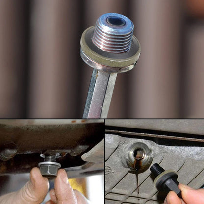 200pcs Metal Bonded Washer Oil Drain Plug Gasket M6/8/10/12/14 /16 Sealing Ring