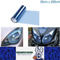 Blue PVC Tint Film Wrap for Headlights and Tail Lamps 30cm x 200cm Blue Film