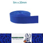 5m x20mm RoyalBlue Nylon Webbing Strap Safety Belt Knapsack Bag Leash DIY Craft