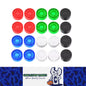 20pcs Guitar Footswitch Topper Multi Color Pedal Button Topper Caps Stomp Knobs