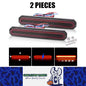 2pcs 3 in 1 LED Tail Light 220x35mm Stop/Tail/Indicator/DRL for Trailer Truck