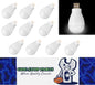 10 x USB 3w LED Light Bulb Portable Mini LED Small Light Bulb Warm White 10pcs