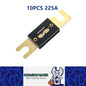 10 x 225AMP ANL MEGA Fuse Suits ANL/AML Holders 1pc 225A ANL Fuse 81mm Mega Fuse