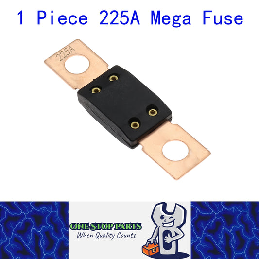 1 x 225A Mega Fuse ANM 225Amp Fuse 68mmx16mm (Hole centres 51mm) 1pc