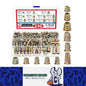 230pcs Wood Threaded Inserts Kit 11 Size M4/5/6/8/10 Furniture Assembly Nut