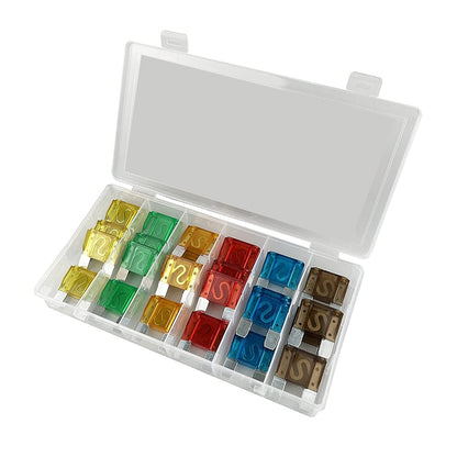 24pc Pack Maxi Blade Fuses Mixed Pack 6 Sizes 20A 30A 40A 50A 60A 70A (24pcs)