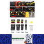 24 Sets 1/2/3/4 Pin AMP Waterproof Connector Car Electrical Wire Connector Plug
