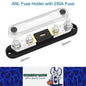 ANL Fuse Holder Max 750A with 2 x M10 Stud Terminals and 1 x 250A ANL Fuse Block