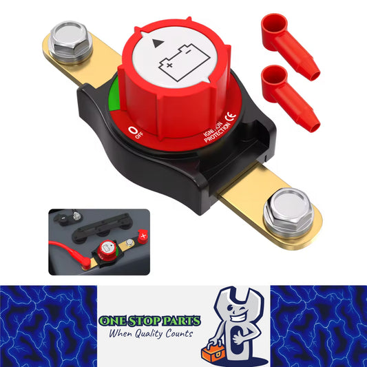 275A Side Post Battery Disconnect Switch 12-48V Car Boat Marine Cut Off Switch