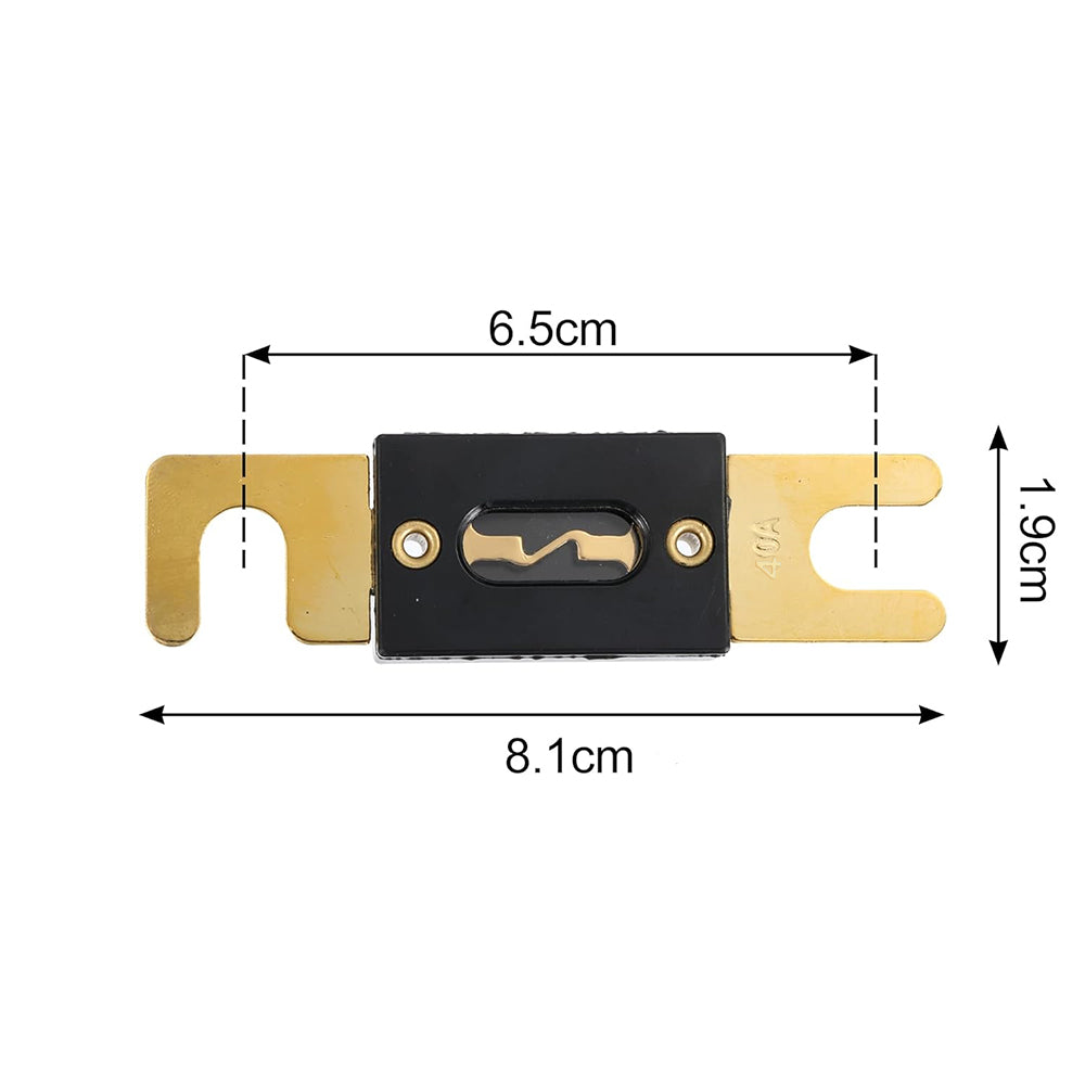 10PCS ANL MEGA Fuse Suits ANL/AML Holders  Fuse 81mm Long Mega Fuse