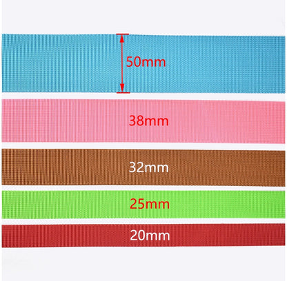5m x 20mm Red Nylon Webbing Strap Safety Belt Knapsack Bag Leash DIY Crafting