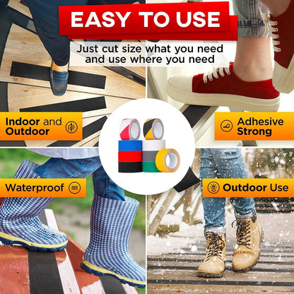 Anti Slip Tape Waterproof High Grip Adhesive Safety Flooring Stair Sticky Tread