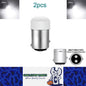 2 x Cool White BAY15D 1157 12V 9SMD 600LM LED Condensing Lens Cool White (2pcs)