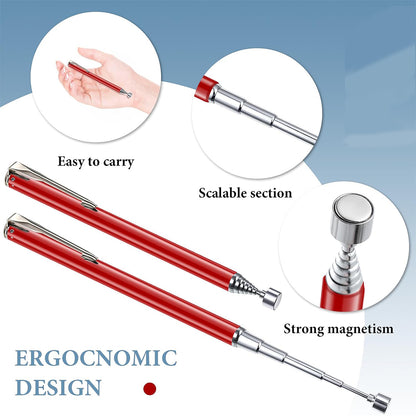 Telescopic Magnetic Pen Magnet Pick Up Tool Extendable Suction Rod 0.9kg Pull