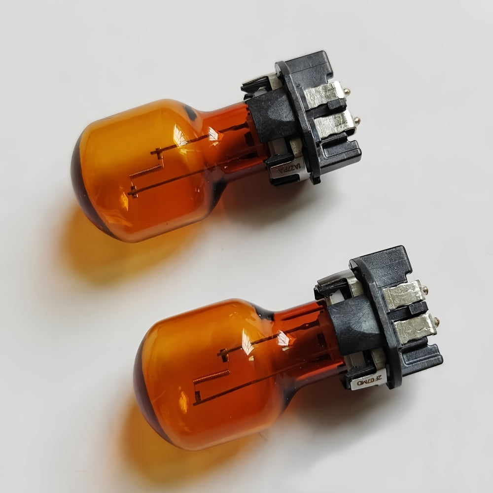 2 x PWY24W 12V 24W Amber Halogen Globes Indicator Signal Lamps For Audi VW BMW