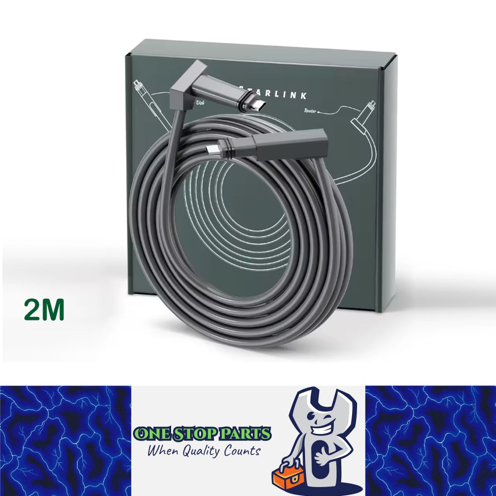 2M Starlink Gen2 Cable Replacement Cable Extension Cable for Starlink V2 Gen2