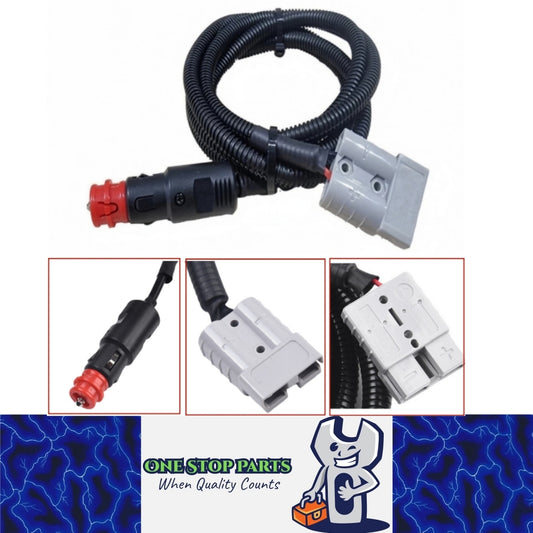 2M Power Socket Cigarette Socket Merit Socket to Anderson Plug 2M Lead Conduit