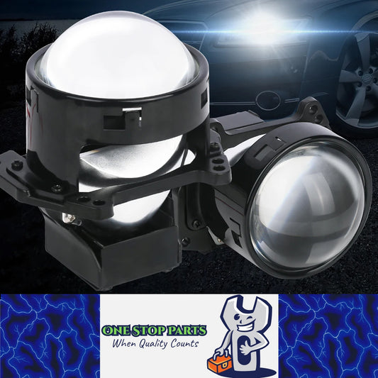 2pcs 3 Inch Bi LED Projector Lens Headlights for Hella LED Lights Projector 120W