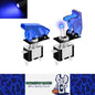 2pcs Blue LED Toggle Switch 12V 20A with Safety Cover ON/Off Switch for Car Boat