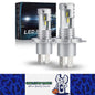 2pcs H4 LED Canbus Headlight Globes CSP 12-24V 25W 6000K High/Low Beam LED Bulbs