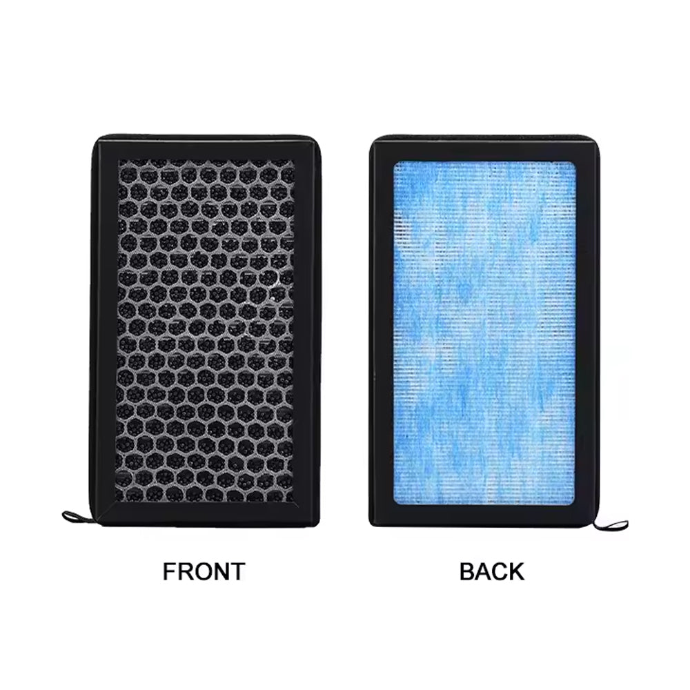 2 x HEPA N98 For Tesla Model 3 Model Y Carbon Activated PM2.5 Cleaner Air Filter