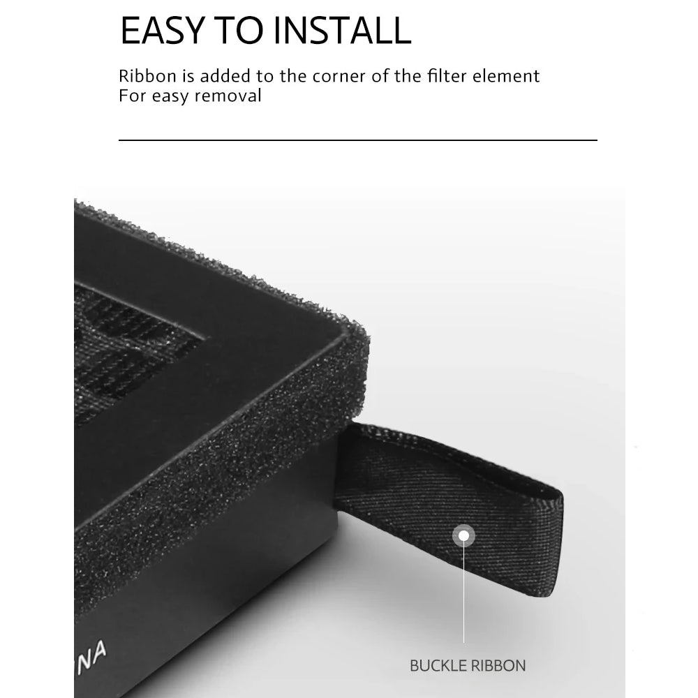 2 x HEPA N98 For Tesla Model 3 Model Y Carbon Activated PM2.5 Cleaner Air Filter