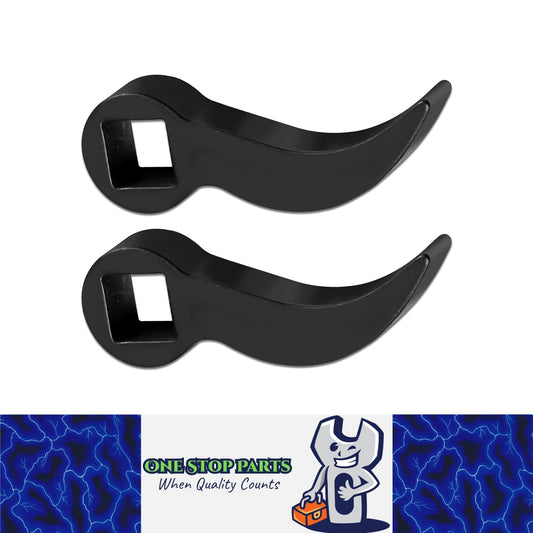 2x Pry Bar Wrench Square Crowbar Adapter Head Fit 12.7mm Ratchet Axle Car Repair