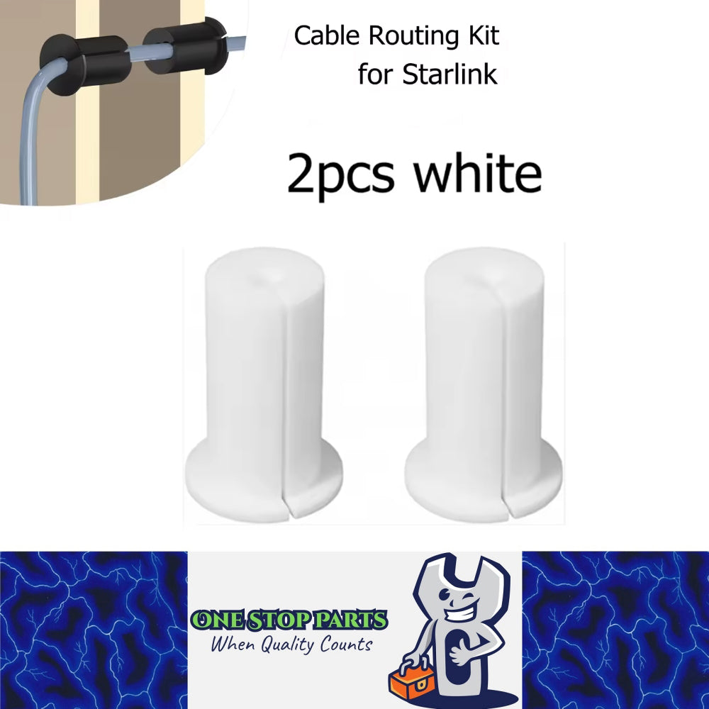 2 x Starlink Cable Grommet Starlink Cable Routing Kit Wall Pass Through Grommet