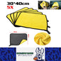 5pcs 30x40cm Microfiber Towel Car Wash Drying Cloth Auto Detailing Cleaning Kit