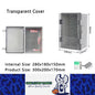 Waterproof Outdoor Electrical Box 300x200x170mm Plastic Enclosure Junction Box
